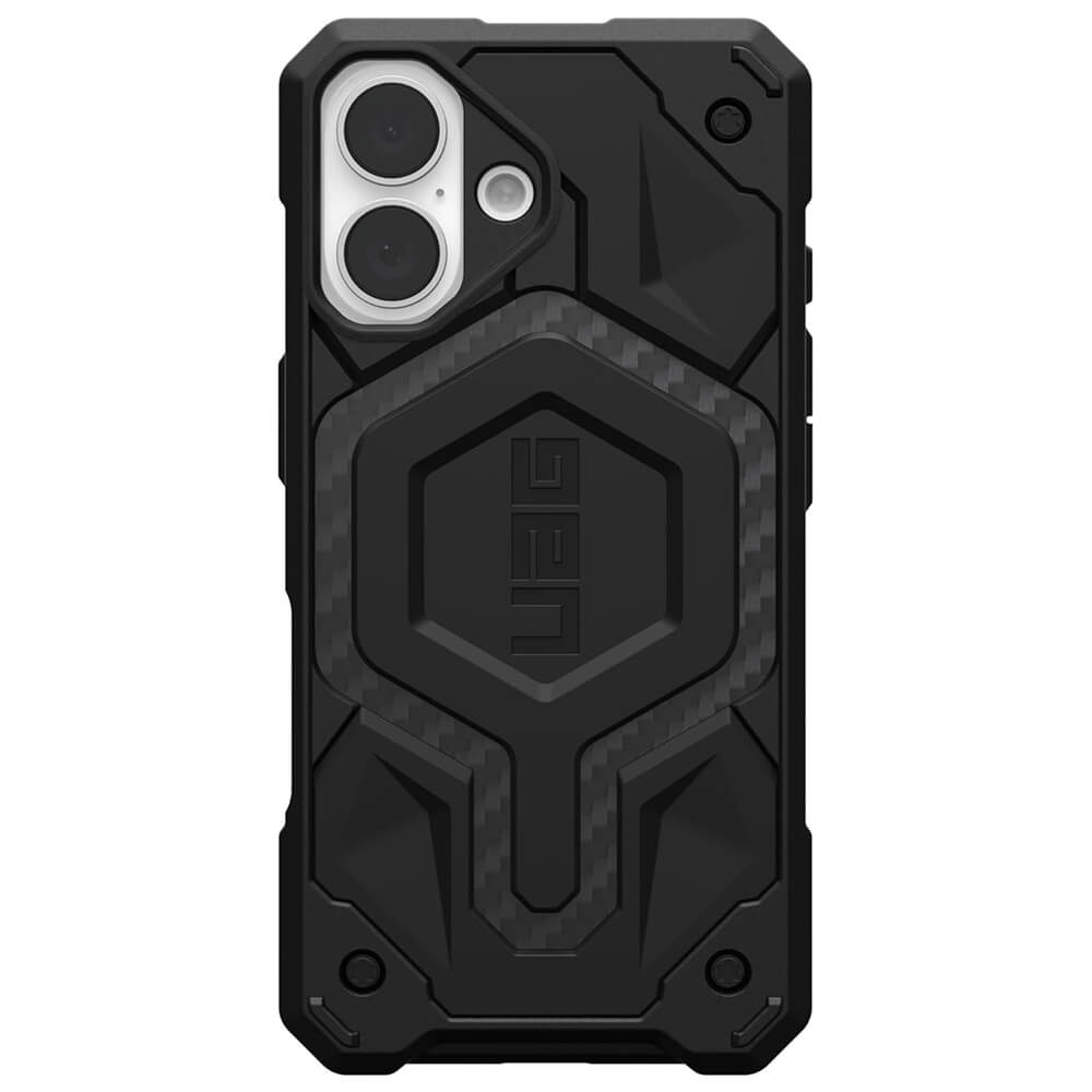 UAG iPhone 16 Monarch Pro Series Σκληρή Θήκη με MagSafe - Carbon Fiber
