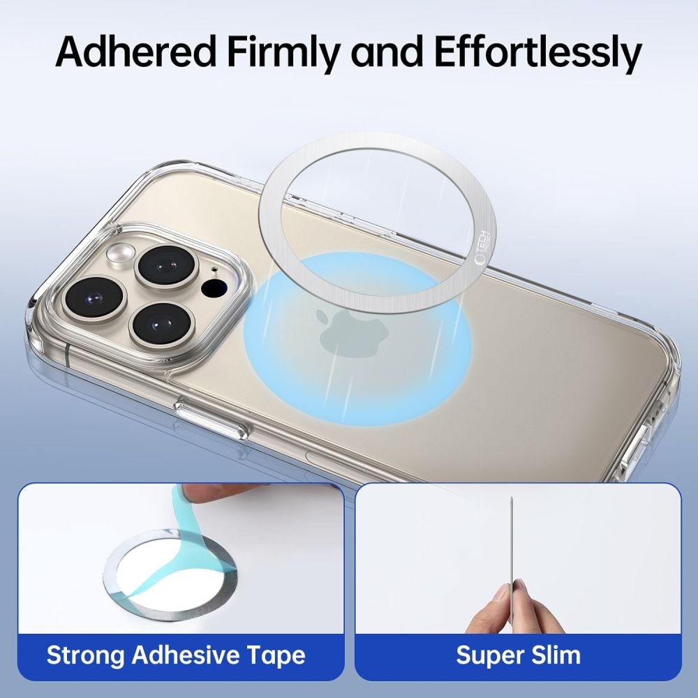 Tech - Protect MMP - 110 Magnetic Δακτύλιος MagSafe - 2 Τεμάχια - Silver / Silver