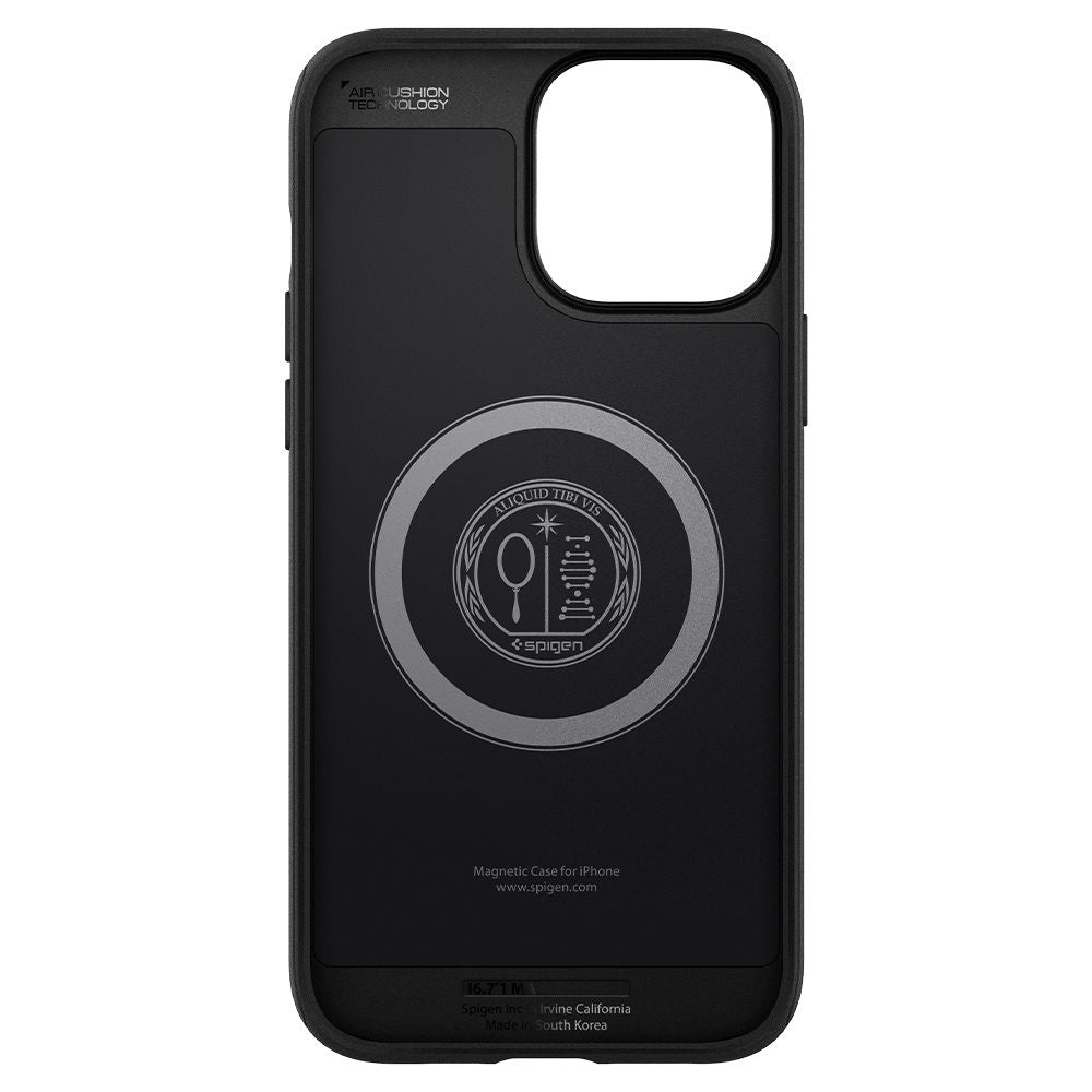 Spigen iPhone 13 Pro Max Mag Armor Σκληρή Θήκη Aramid Fiber με MagSafe - Black