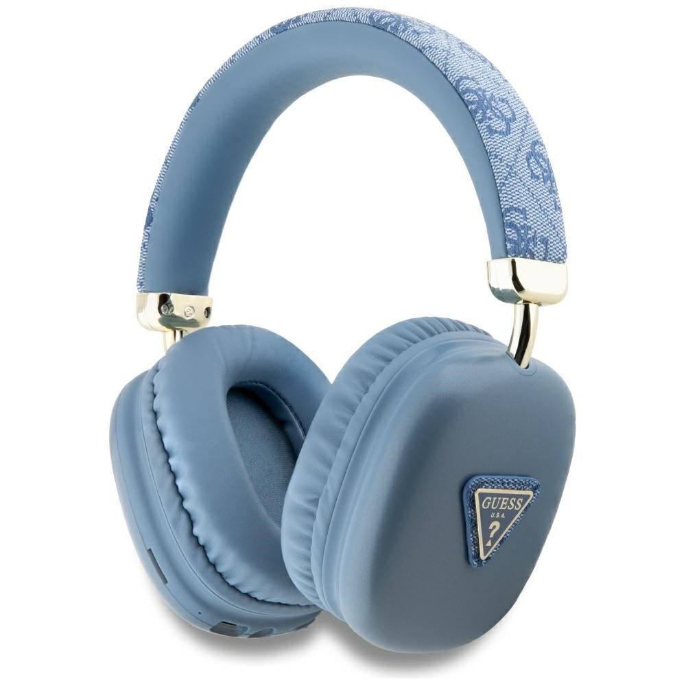 Guess Over - Ear 4G Triangle Logo - Ασύρματα Bluetooth Ακουστικά - Blue