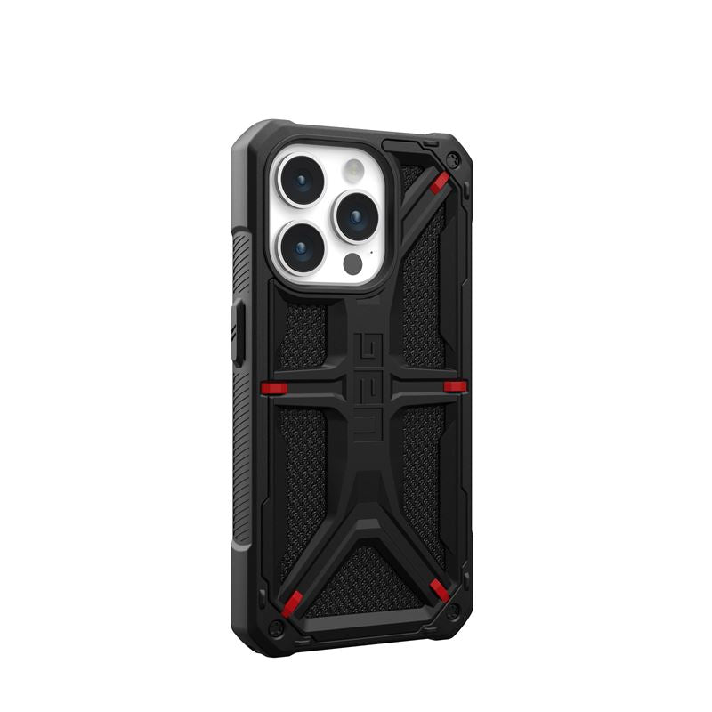 UAG iPhone 15 Pro Monarch Kevlar Series Σκληρή Θήκη - Kevlar Black