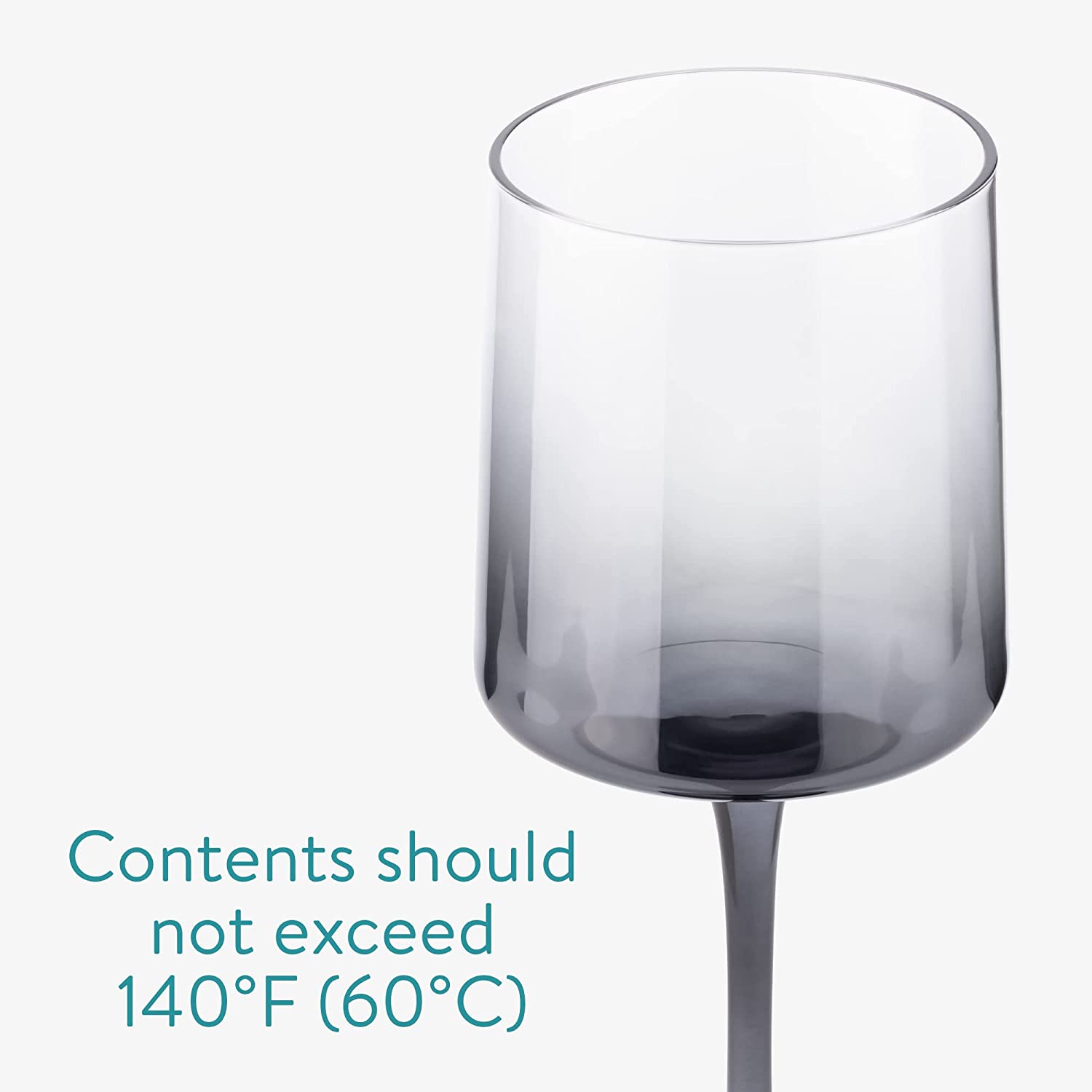 Navaris Σετ με 4 Ποτήρια Κρασιού - Grey - 56212.02