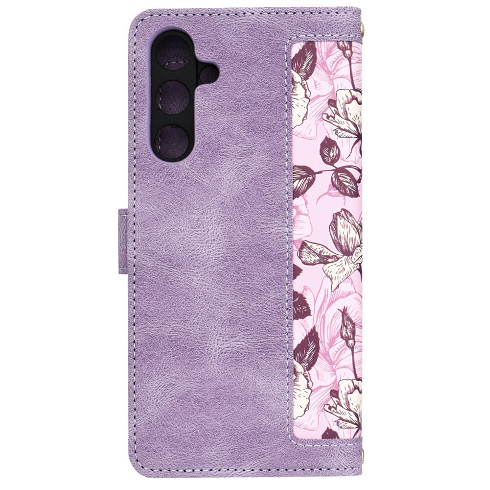 Techsuit Samsung Galaxy A16 4G / A16 5G - FlipCraft - Θήκη Πορτοφόλι από Δερματίνη - Mysterious Purple