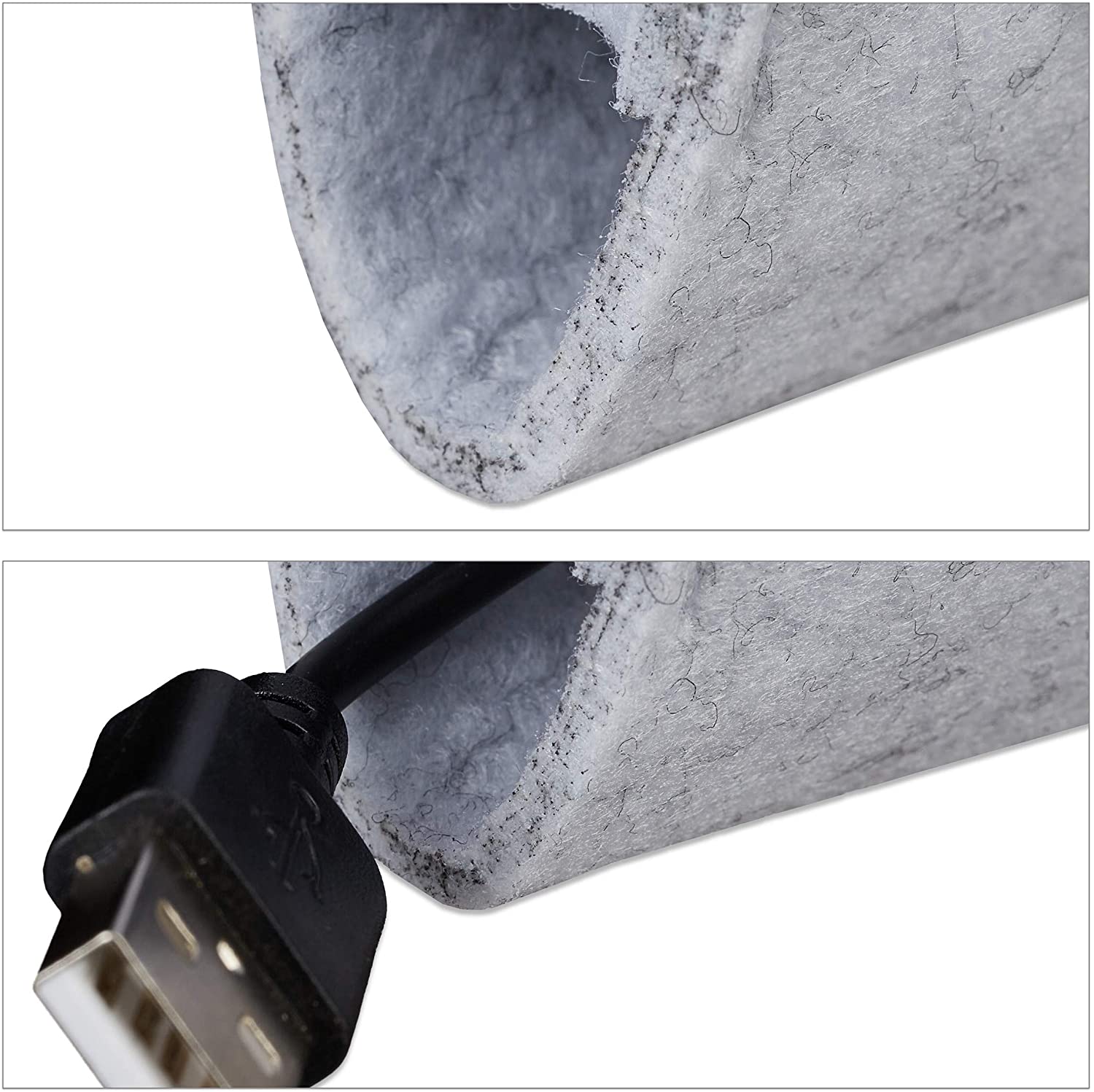 Relaxdays Bed Pocket Τσέπη Organiser Κρεβατιού - Light Grey - 4052025898335