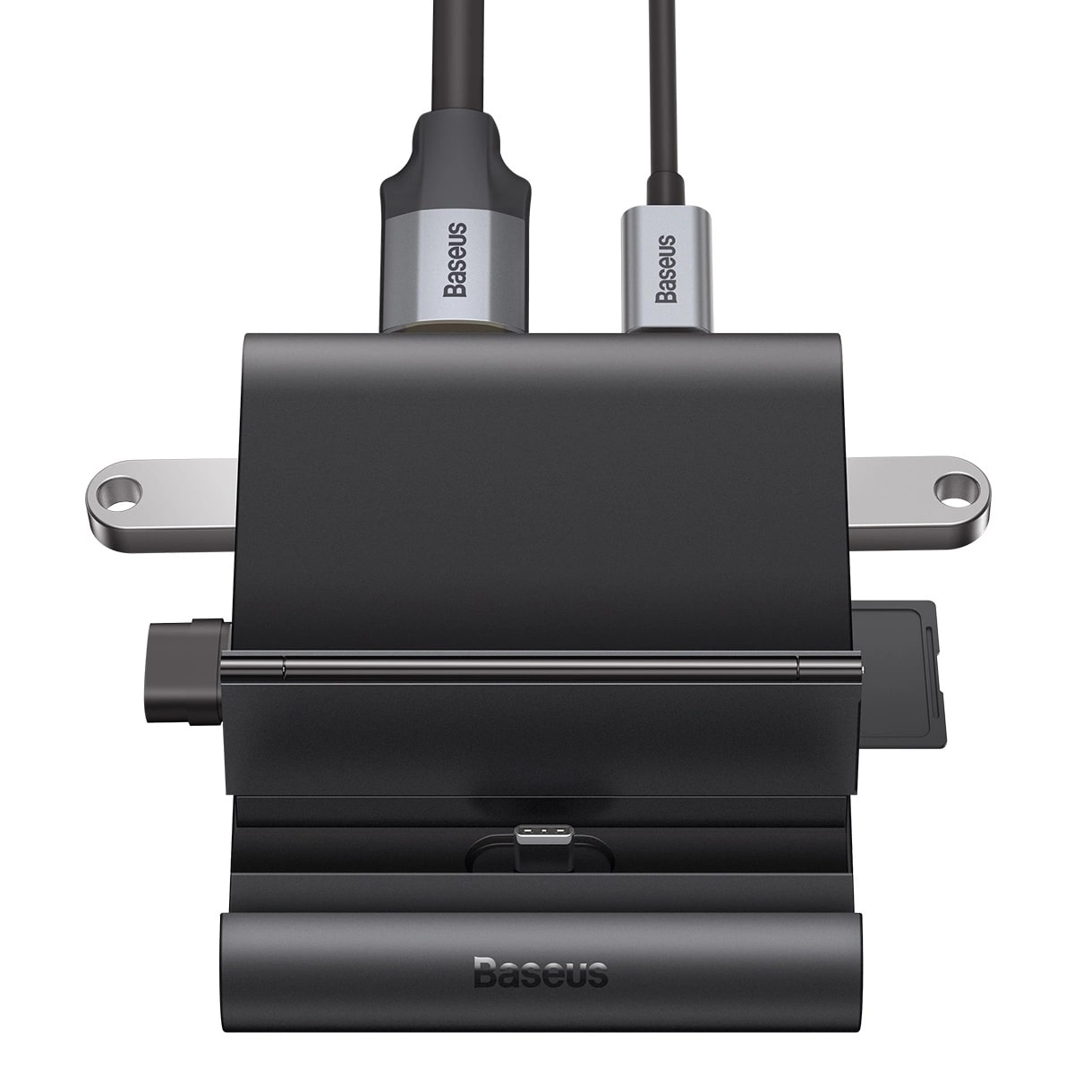 Baseus Mate Intelligent Hub Βάση / Φορτιστής με Υποδοχή Type - C και Σταθμός Φόρτισης 7 σε 1 - Black