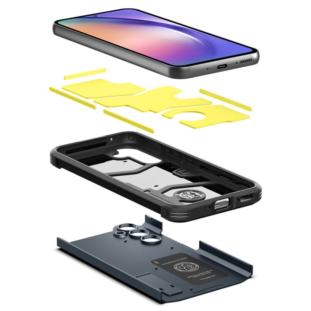 Spigen Samsung Galaxy A54 5G Tough Armor Σκληρή Θήκη - Metal Slate