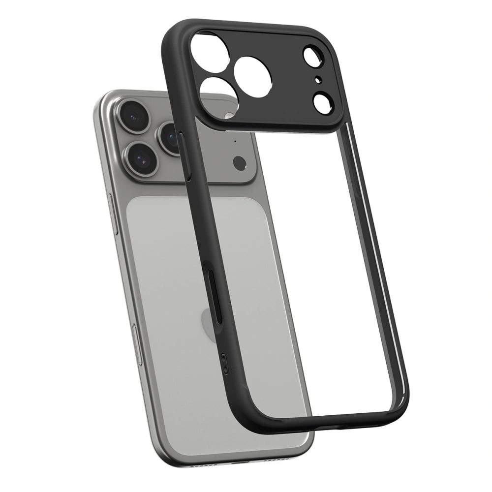 Spigen iPhone 17 Pro - Ultra Hybrid - Σκληρή Θήκη με Πλαίσιο Σιλικόνης - Matte Black