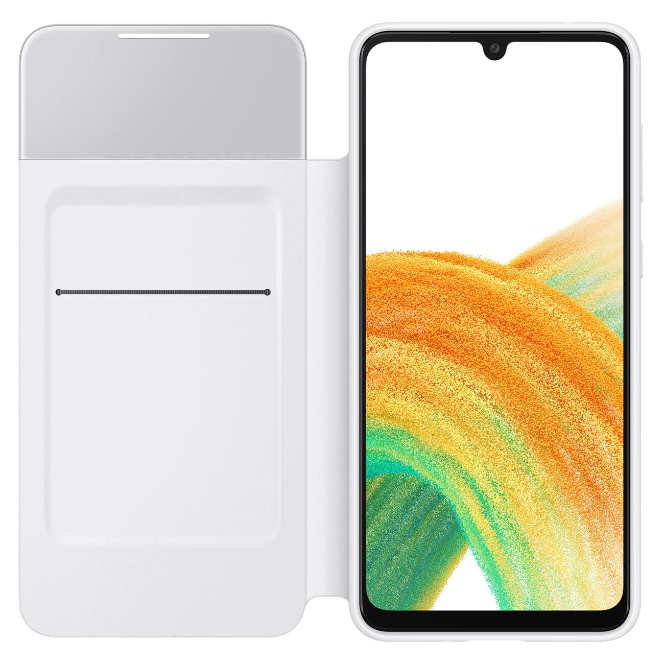 Samsung S - View Samsung Galaxy A33 5G Θήκη Βιβλίο - White - EF - EA336PWEGEE