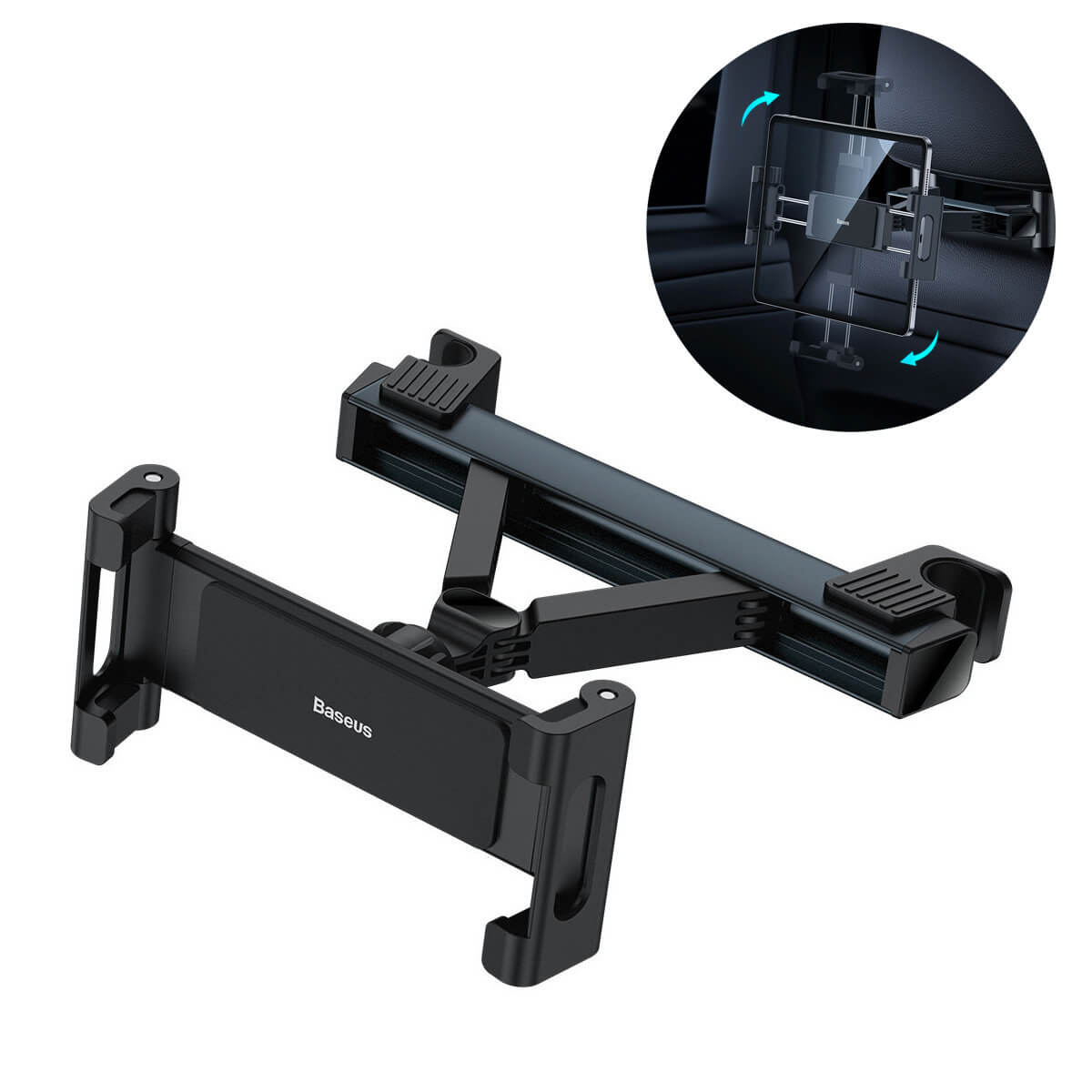 Baseus JoyRide Pro Universal Βάση Αυτοκινήτου για Smarthones και Tablet για το Πίσω Κάθισμα - Black - SUTQ000001