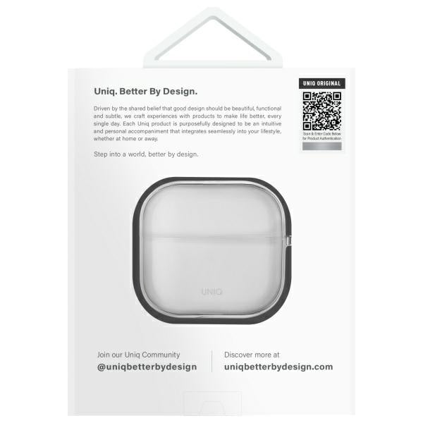 Uniq AirPods 4 Θήκη Σιλικόνης - Glase - Διάφανη