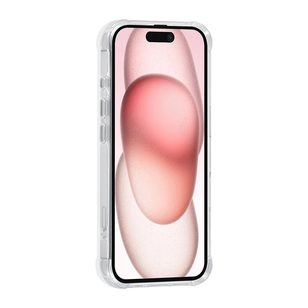 Tuniq iPhone 16 Θήκη Σιλικόνης με Ενισχυμένες Γωνίες - Διάφανη