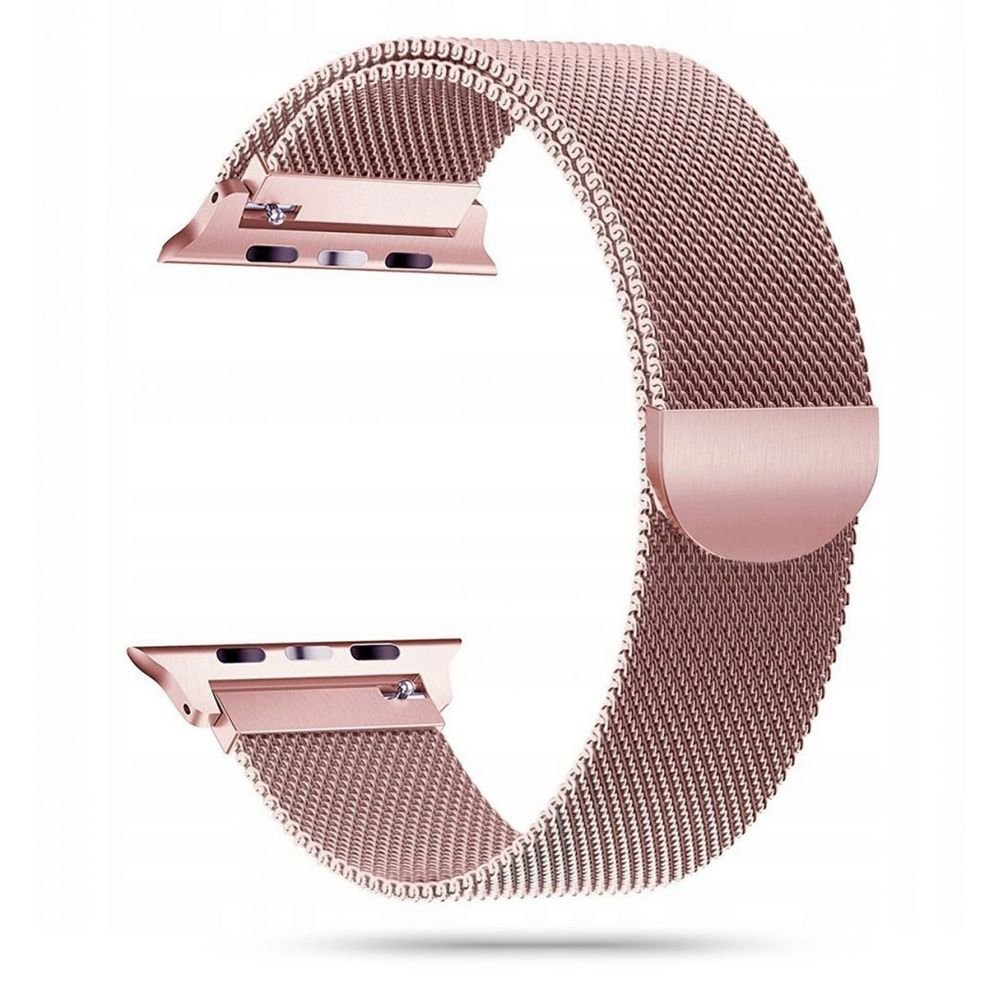 Tech - Protect Λουράκι Apple Watch 8/9/10/11 - SE (1/2/3) - Ultra (1/2/3) – 44/45/46/49mm MilaneseBand από Ανοξείδωτο Ατσάλι - Rose Gold