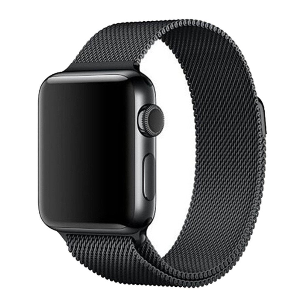 Tech - Protect Λουράκι Apple Watch 8/9/10/11 - SE (1/2/3) - Ultra (1/2/3) – 44/45/46/49mm MilaneseBand από Ανοξείδωτο Ατσάλι - Black