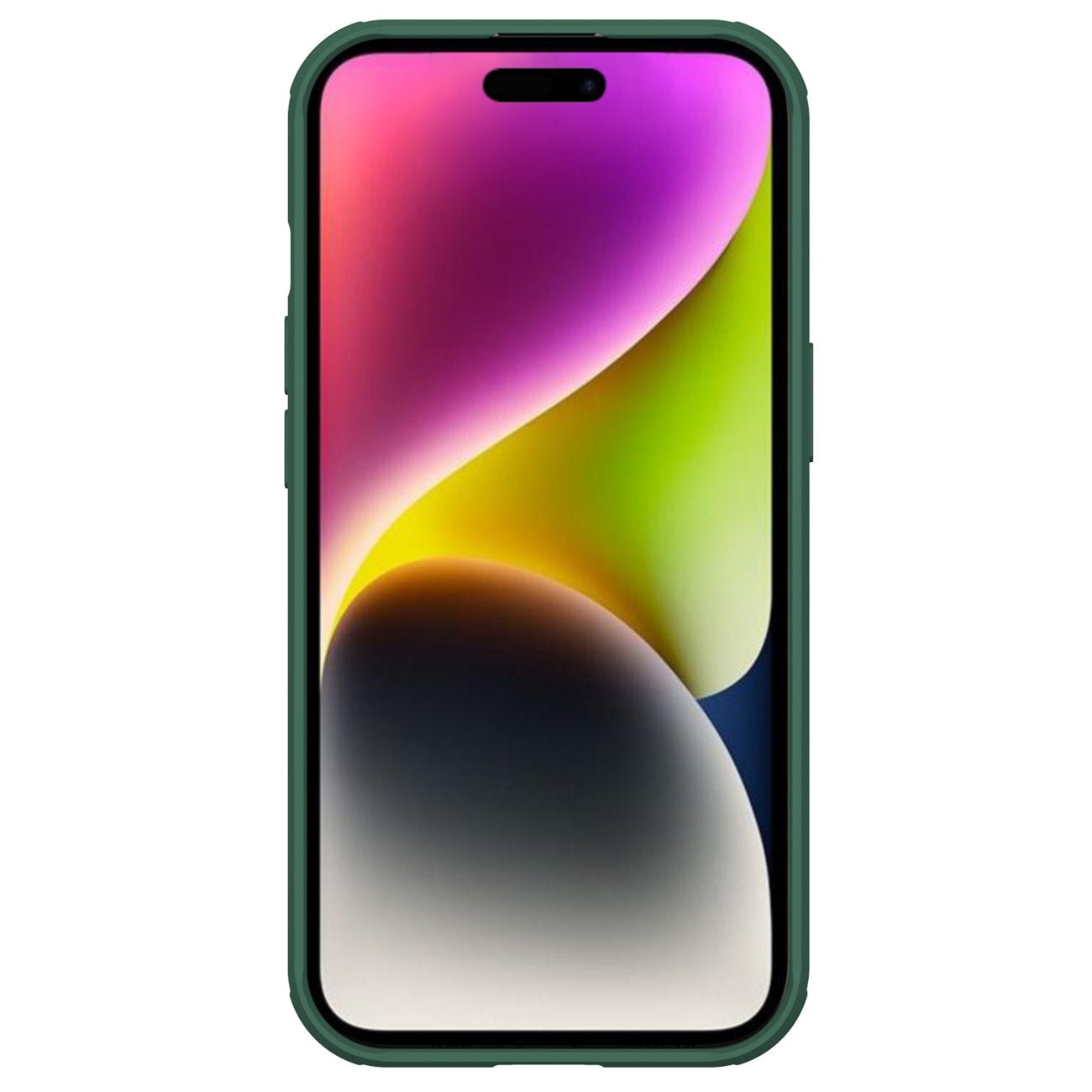 Nillkin iPhone 15 CamShield Pro Magnetic Σκληρή Θήκη με Κάλυμμα για την Κάμερα και MagSafe - Green
