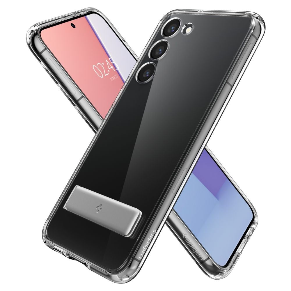 Spigen Samsung Galaxy S23+ - Ultra Hybrid S Σκληρή Θήκη με Πλαίσιο Σιλικόνης - Crystal Clear