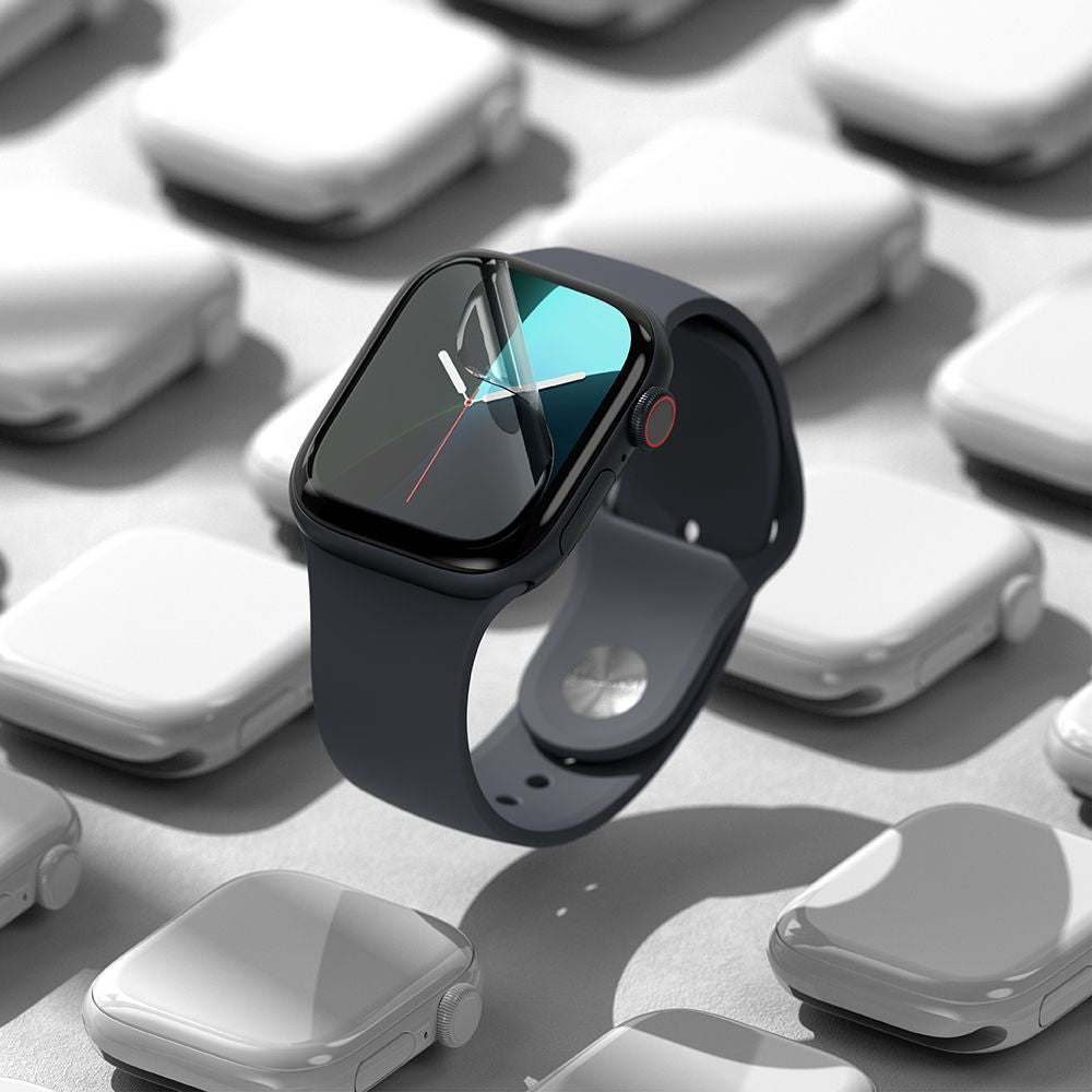 Ringke Προστασία Οθόνης Apple Watch 10/11 - 46mm - Dual Easy 3H Προστατευτική Μεμβράνη Οθόνης - 3 Τεμάχια - Διάφανη