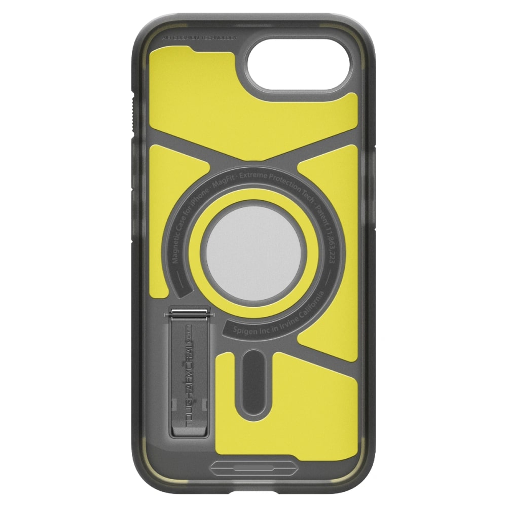 Spigen iPhone 16e Tough Armor AI Mag Σκληρή Θήκη με MagSafe - Frost Black