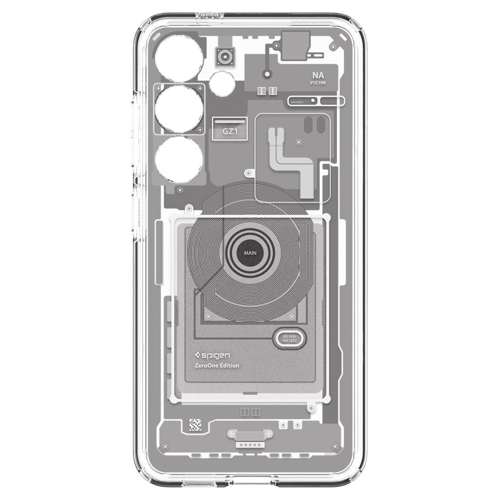 Spigen Samsung Galaxy S24 - Ultra Hybrid Σκληρή Θήκη με Πλαίσιο Σιλικόνης - Zero One White