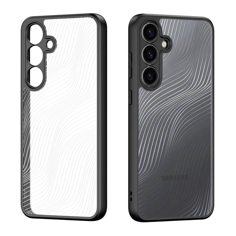 Dux Ducis Samsung Galaxy S25 - Aimo Series - Σκληρή Θήκη με Πλαίσιο Σιλικόνης - Black