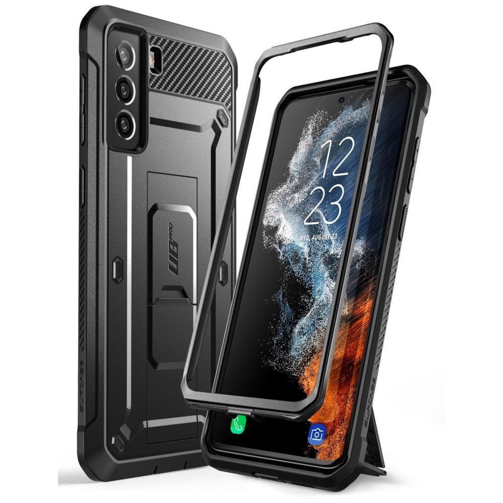 Supcase Samsung Galaxy S22 Plus Unicorn Beetle Pro Σκληρή Θήκη με Stand - Black