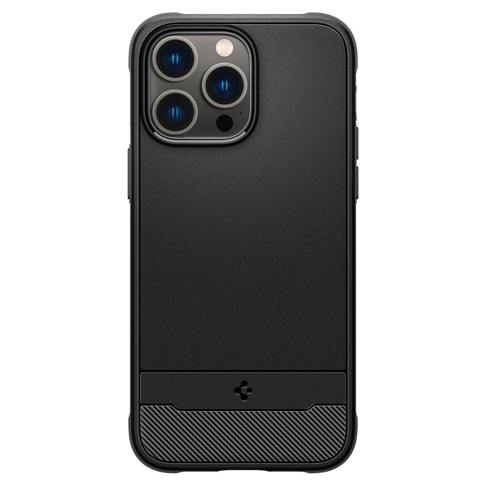 Spigen iPhone 14 Pro Max Rugged Armor Mag Θήκη TPU με MagSafe - Matte Black