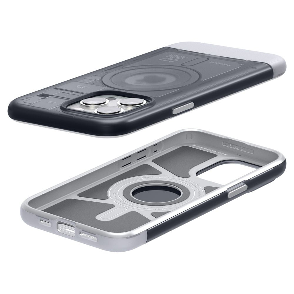 Spigen iPhone 15 Pro Classic C1 Mag Σκληρή Θήκη με Πλαίσιο Σιλικόνης και MagSafe - Graphite