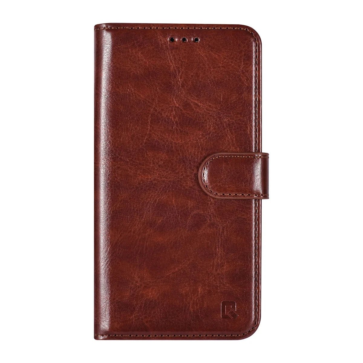 Tuniq Samsung Galaxy S24 - Θήκη Πορτοφόλι Stand από Δερματίνη - Brown