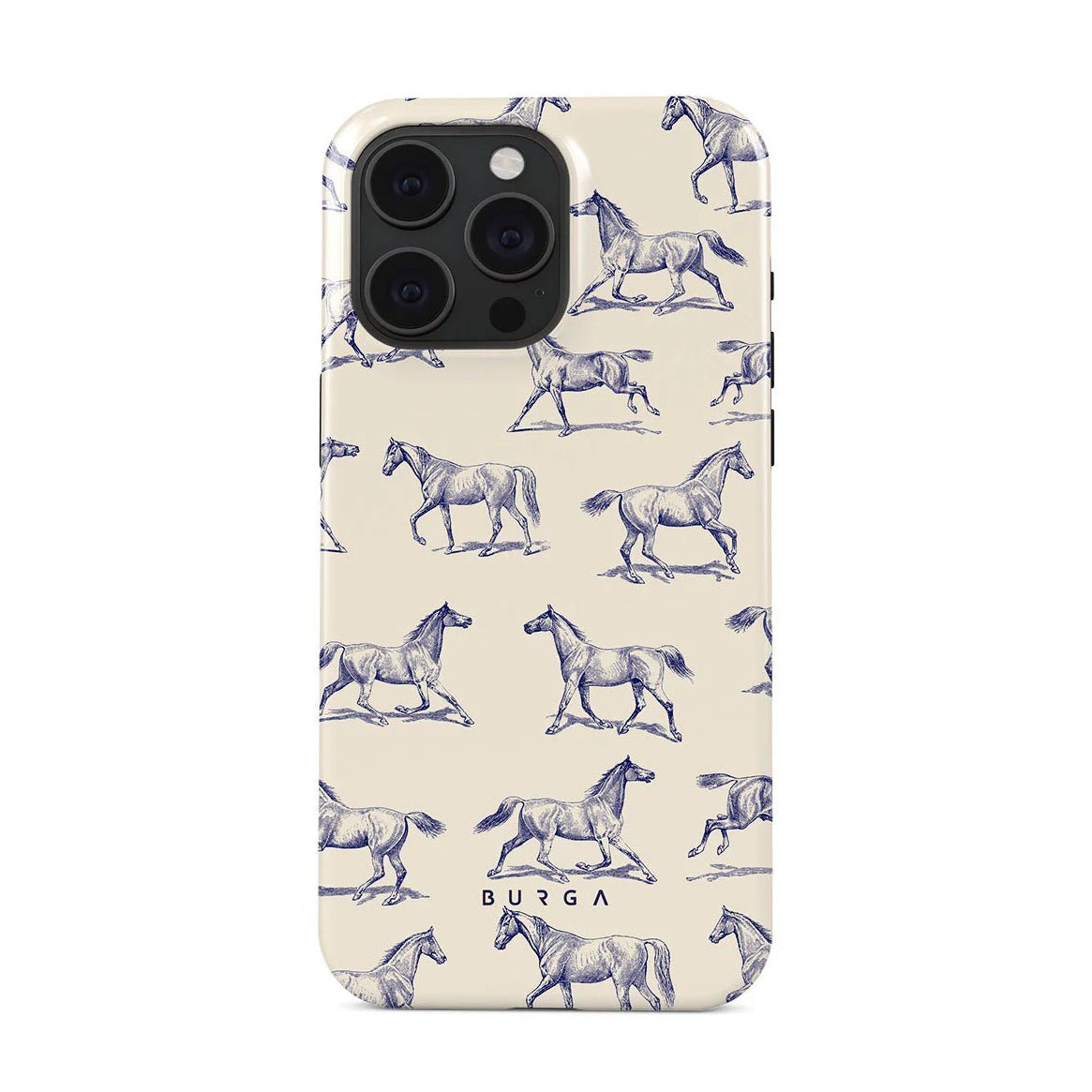 Burga iPhone 15 Pro Fashion Tough MagSafe Σκληρή Θήκη με MagSafe - Derby Race