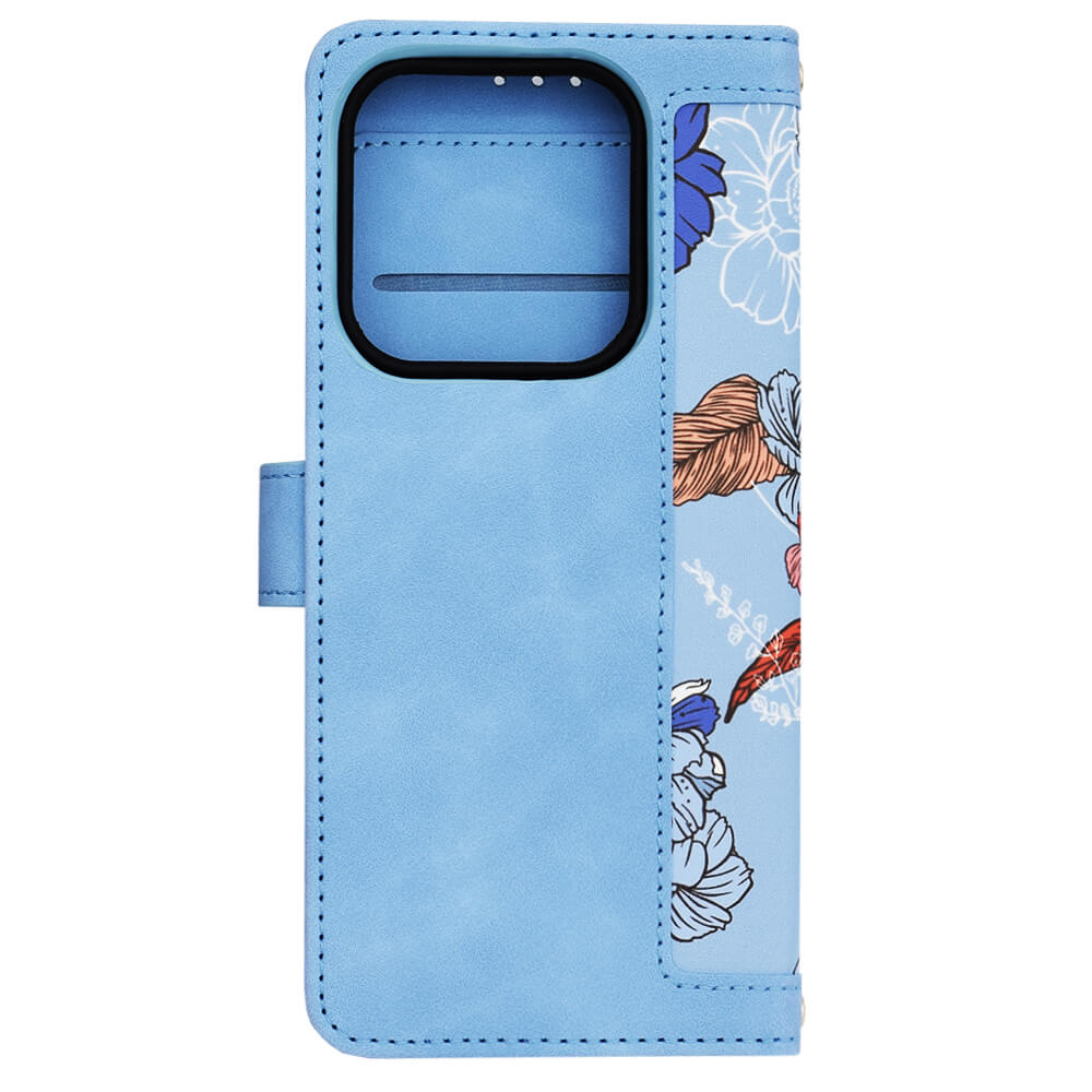 Techsuit Xiaomi Redmi Note 14 5G - FlipCraft - Θήκη Πορτοφόλι από Δερματίνη - Vibrant Blue