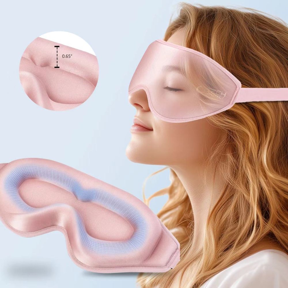 Tech - Protect Eyeshade Sleep Mask - Μάσκα Ύπνου / Ταξιδιού - Baby Pink