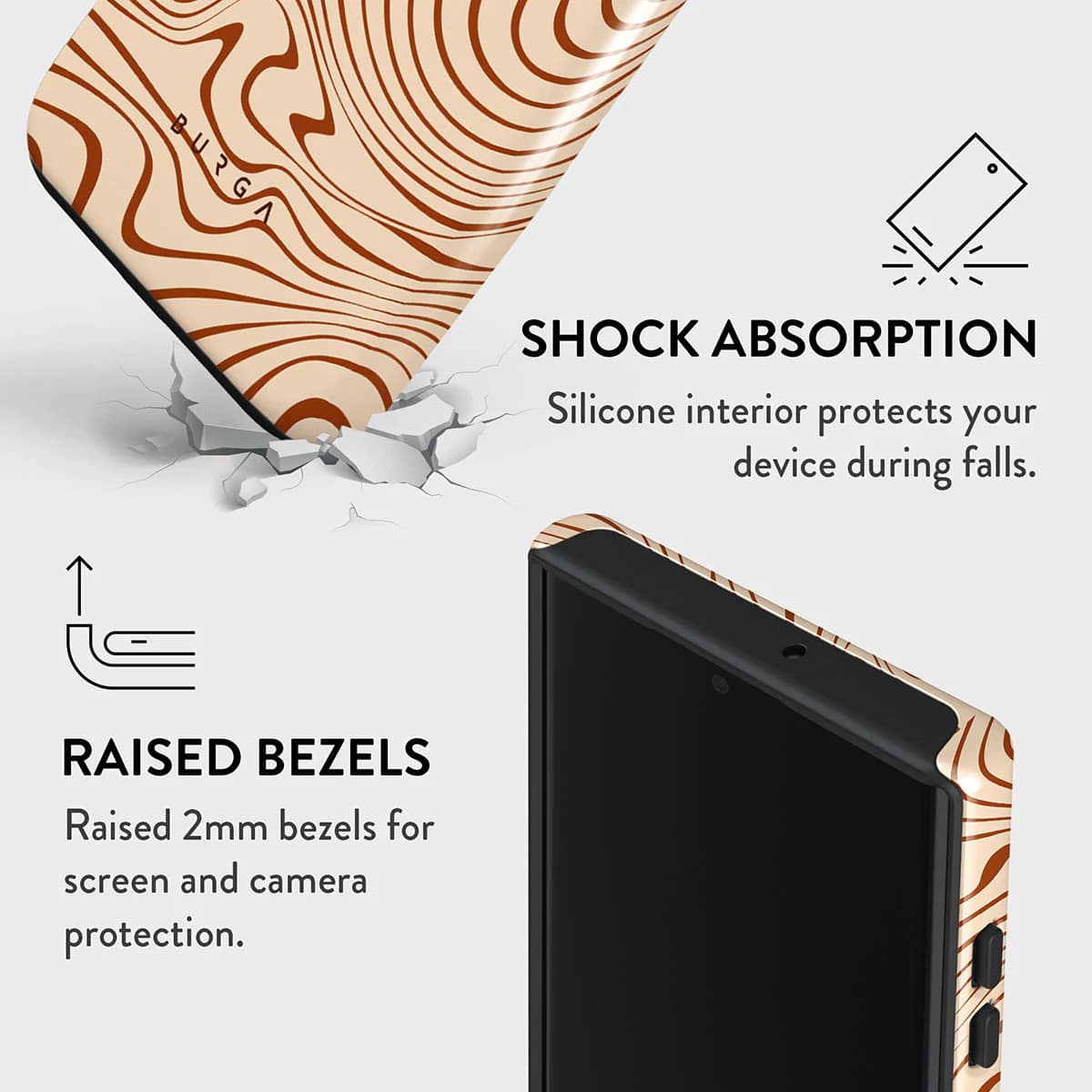 Burga Samsung Galaxy S22 Ultra Fashion Tough Σκληρή Θήκη - Déjà Vu