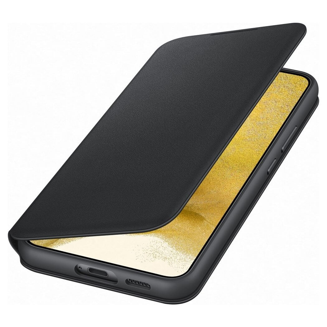 Samsung LED View Cover Samsung Galaxy S22 Plus Θήκη Βιβλίο - Black - EF - NS906PBEGEE