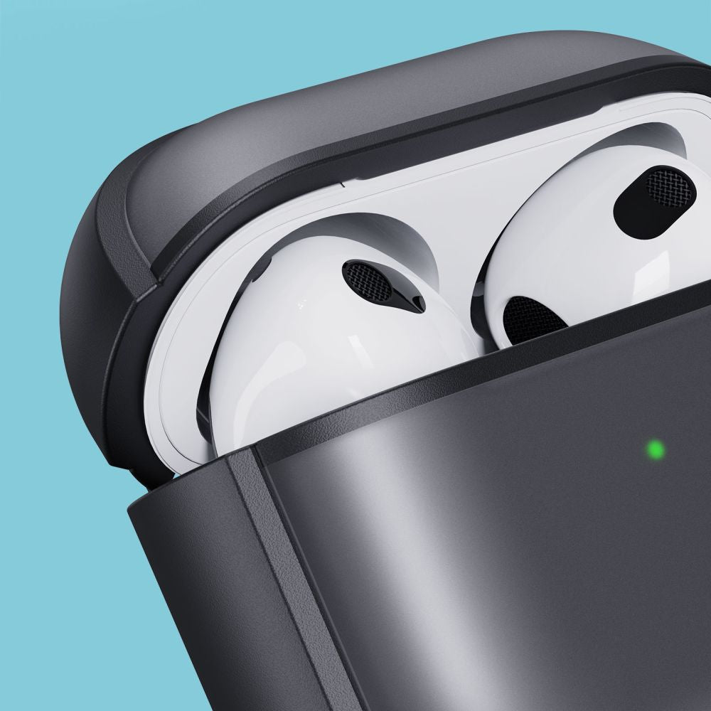 Tech - Protect AirPods 4 - Θήκη από Σκληρό Πλαστικό και Σιλικόνη - MagMat - Black