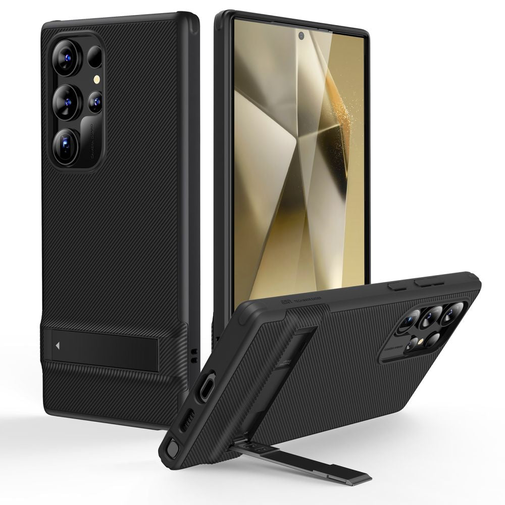 ESR Samsung Galaxy S24 Ultra Air Shield Boost Σκληρή Θήκη με Πλαίσιο Σιλικόνης και Stand - Black