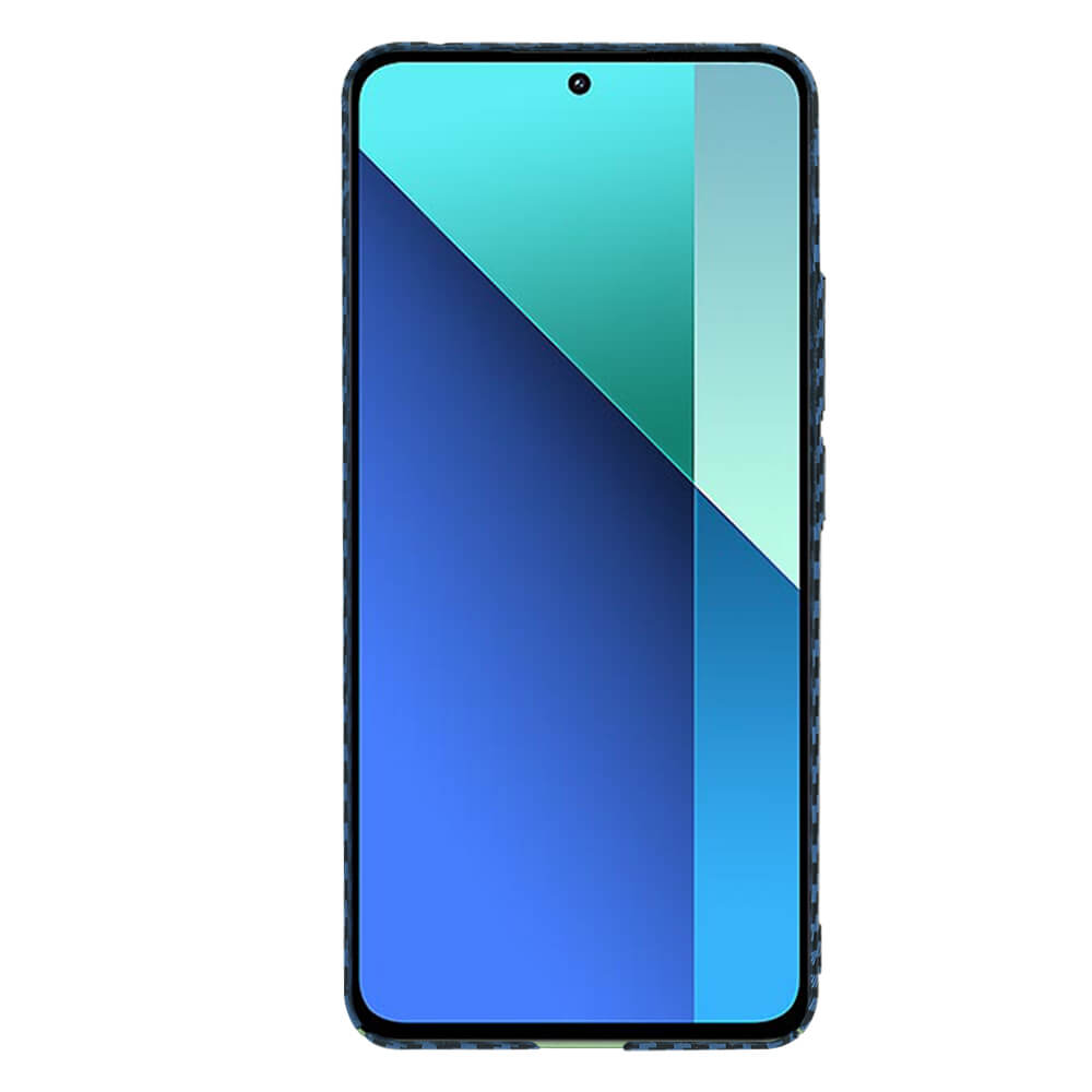 Techsuit Xiaomi Redmi Note 13 4G Σκληρή Θήκη Carbonite FiberShell - Cyan