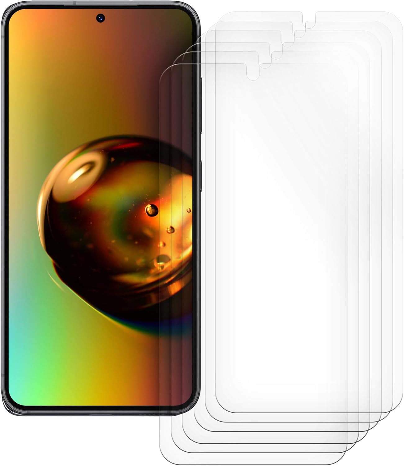 KW Samsung Galaxy S24+ - Σετ με 6 Μεμβράνες Προστασίας Οθόνης - Διάφανες