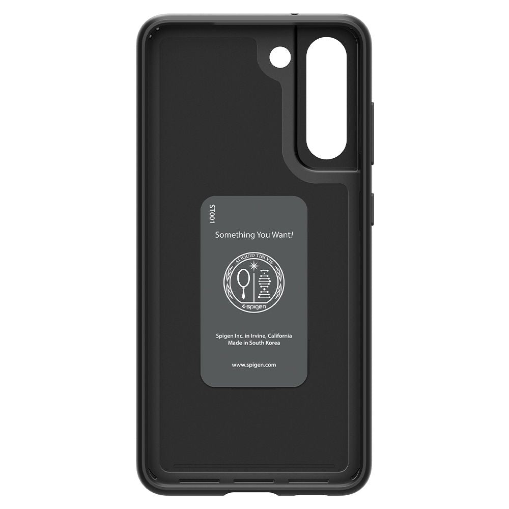 Spigen Samsung Galaxy S21 FE Thin Fit Σκληρή Θήκη - Black