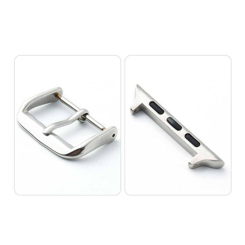 Crong Λουράκι Apple Watch 4/5/6/7/8/9/10/11 - SE (1/2/3) - Ultra (1/2/3) - 42/44/45/49mm από Γνήσιο Δέρμα - Noble Band - Mokka