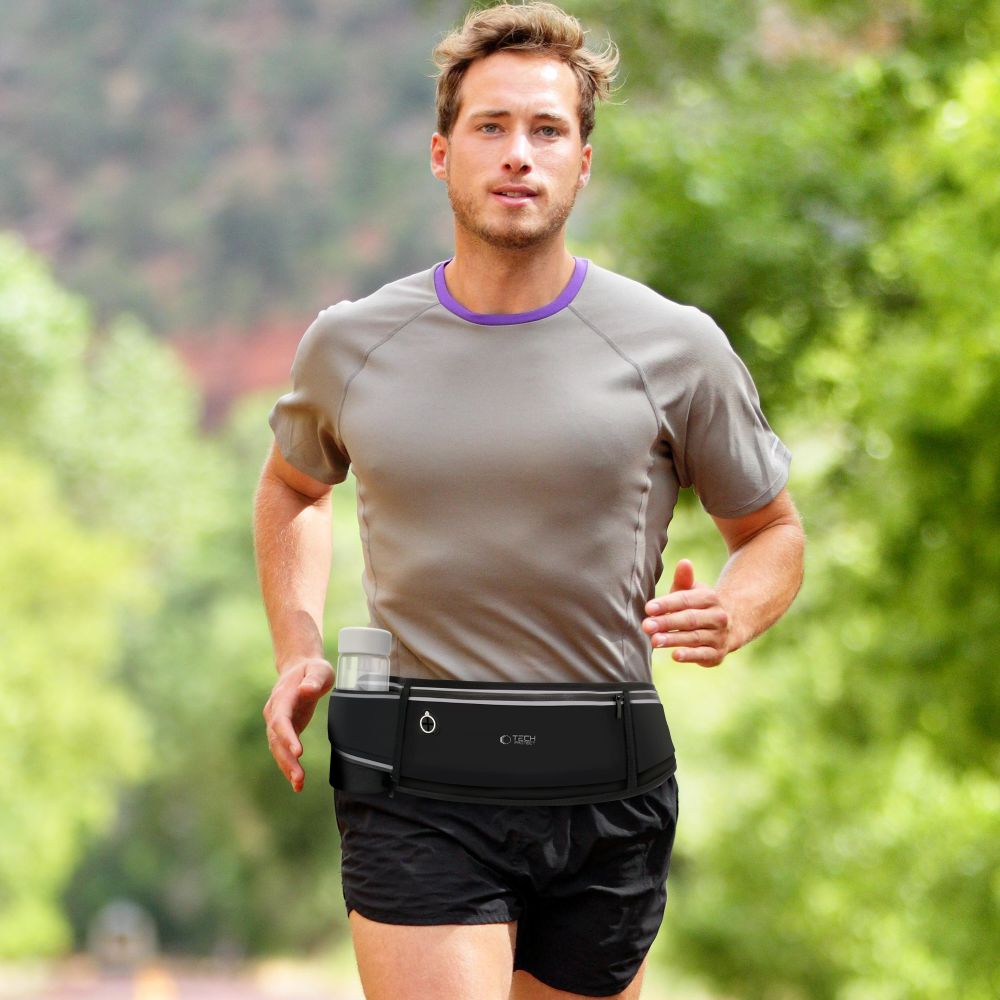 Tech - Protect M3 Universal Sport Waist Bag Τσάντα Μέσης - Black