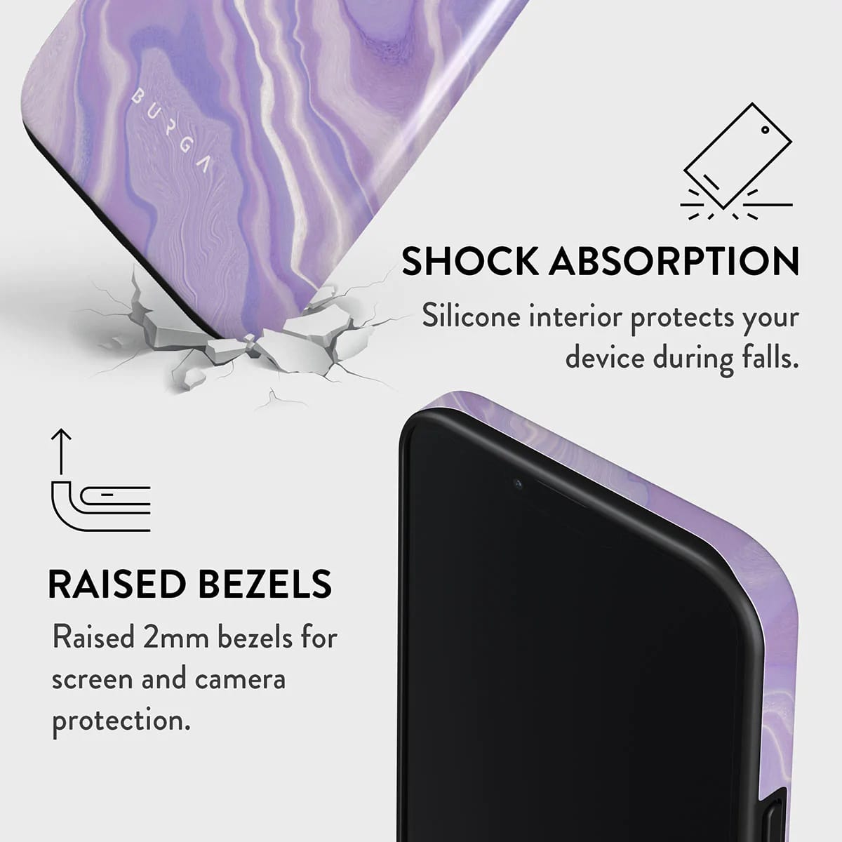 Burga iPhone 14 Pro Max Fashion Tough Σκληρή Θήκη - Cliché