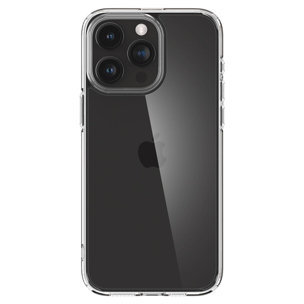 Spigen iPhone 15 Pro Max Ultra Hybrid Σκληρή Θήκη με Πλαίσιο Σιλικόνης - Crystal Clear