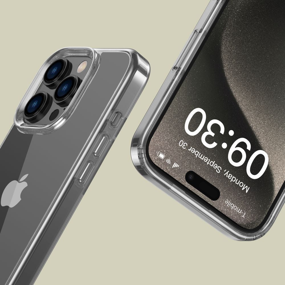Tech - Protect Xiaomi 14T Flexair Hybrid Σκληρή Θήκη με Πλαίσιο Σιλικόνης - Διάφανη
