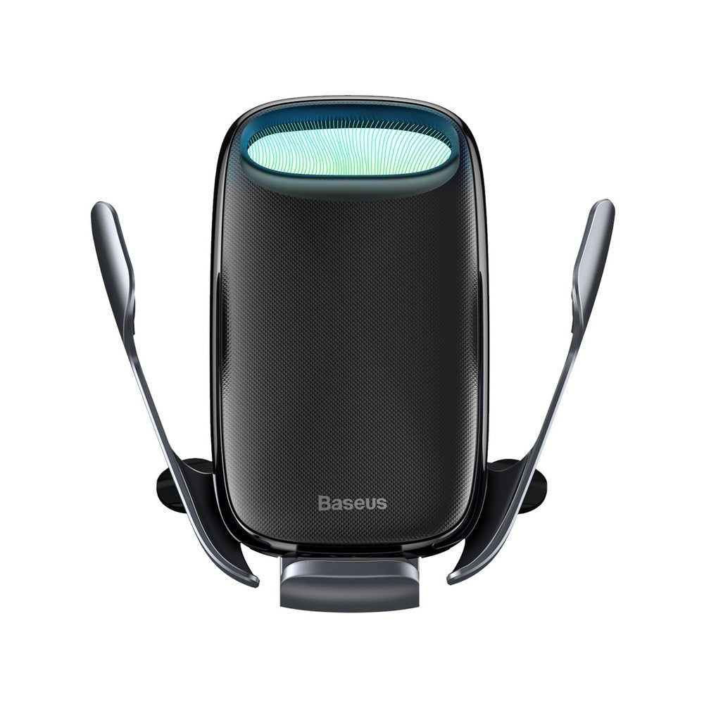 Baseus Milky Way Electric Bracket Universal Βάση Αυτοκινήτου Αεραγωγού με Ασύρματη Φόρτιση Qi Charge - Black - WXHW02 - 01