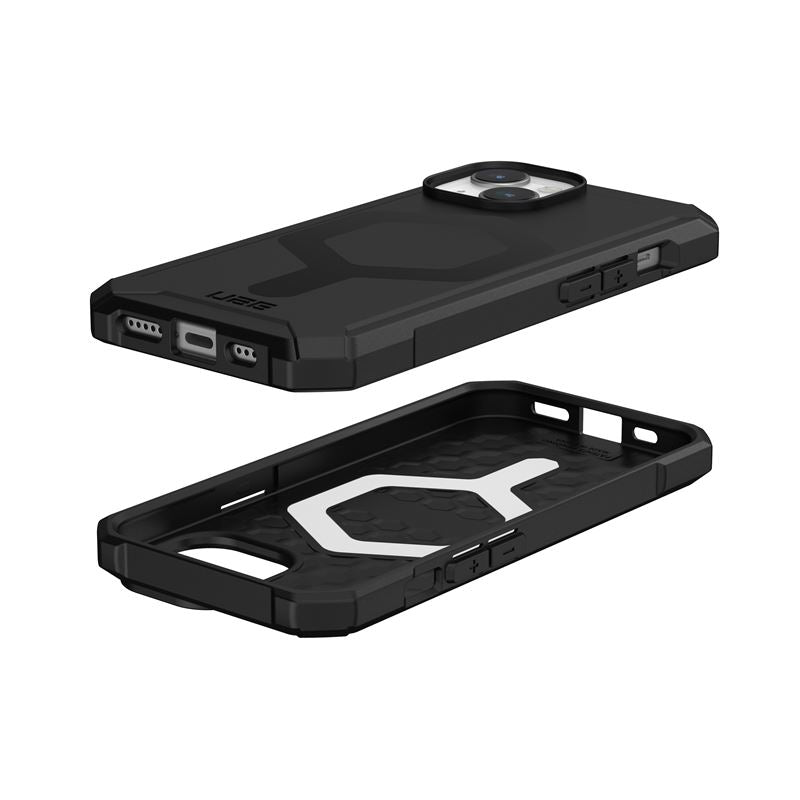 UAG iPhone 15 Essential Armor MagSafe Θήκη Σιλικόνης TPU με MagSafe - Black