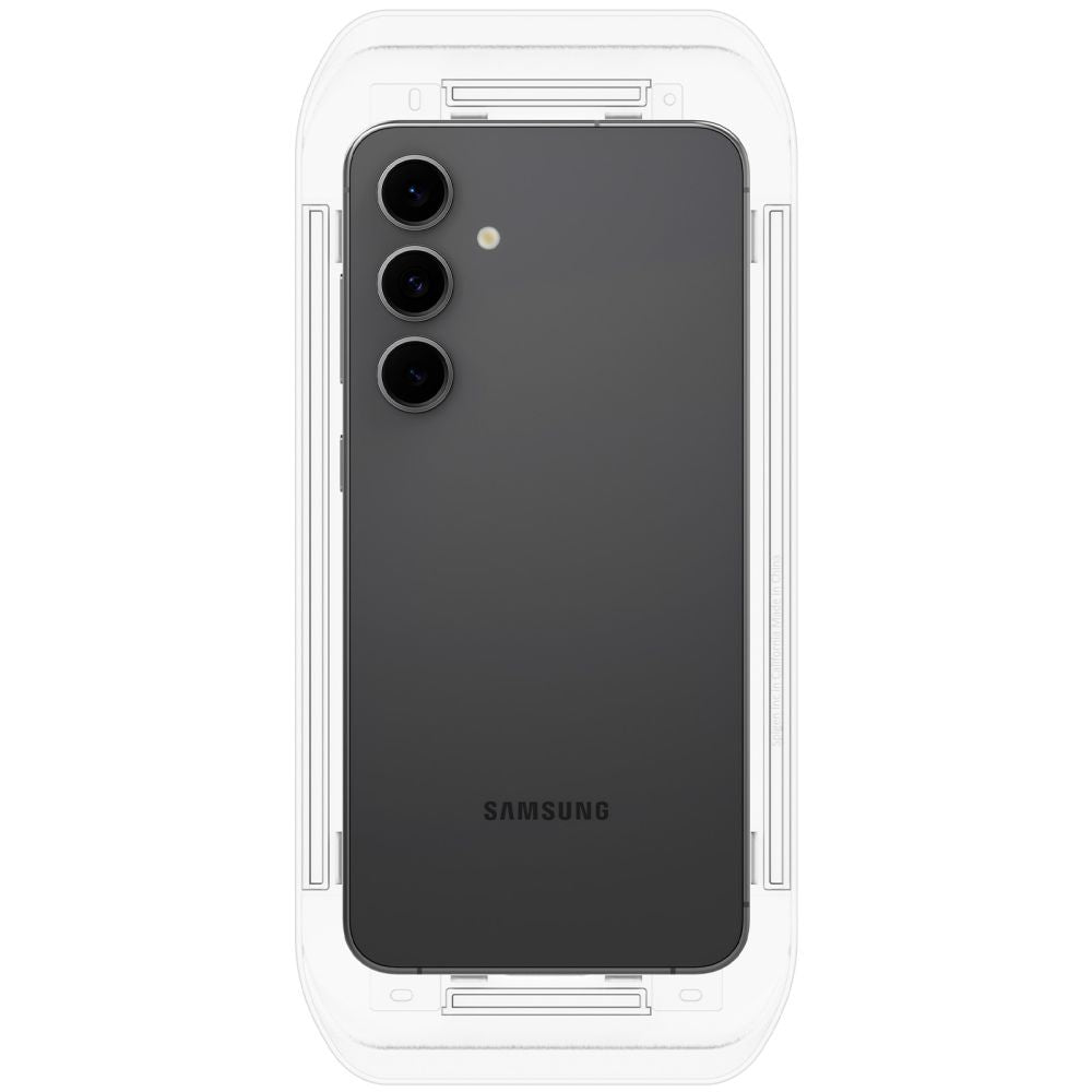 Spigen Samsung Galaxy S24 FE Glas.TR EZ Fit 0.2mm 2.5D 9H Tempered Glass Αντιχαρακτικό Γυαλί Οθόνης - 2 Τεμάχια - Clear - AGL08729