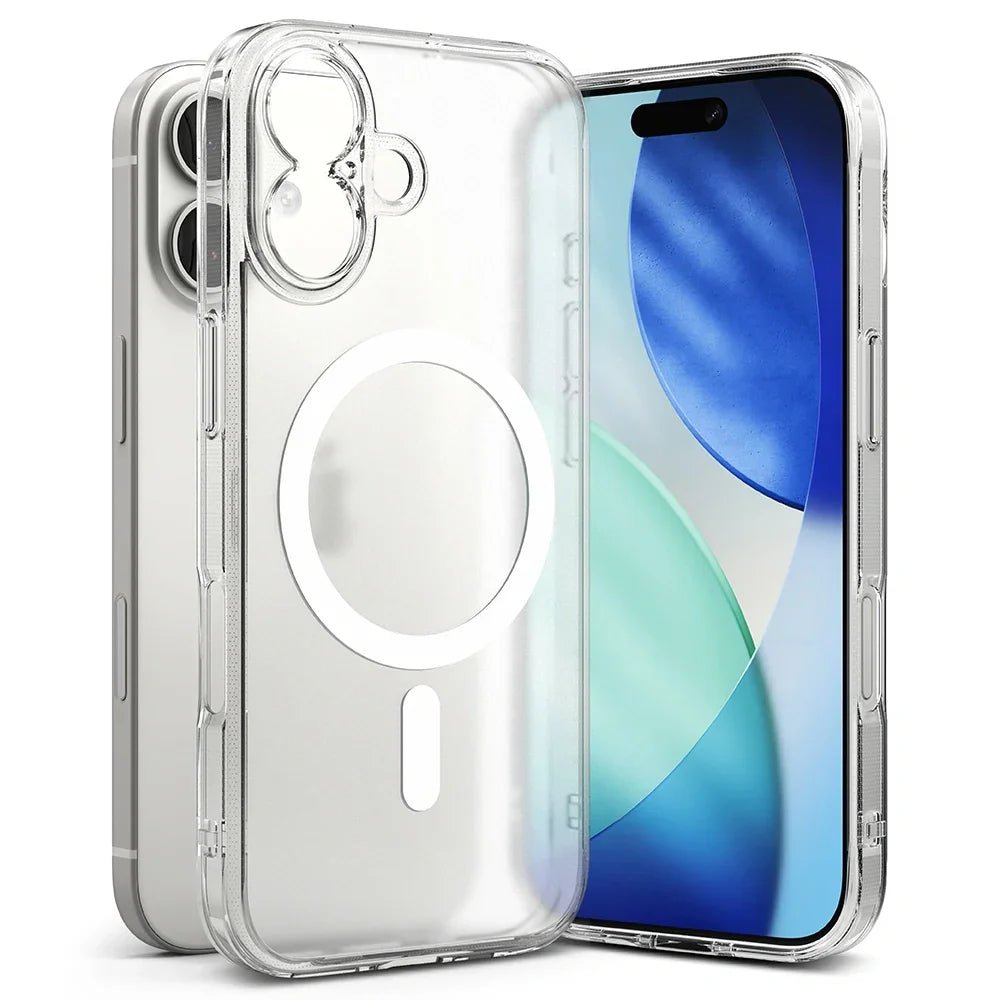 Ringke iPhone 17 - Fusion Magnetic - Σκληρή Θήκη με Πλαίσιο Σιλικόνης και MagSafe - Matte Clear