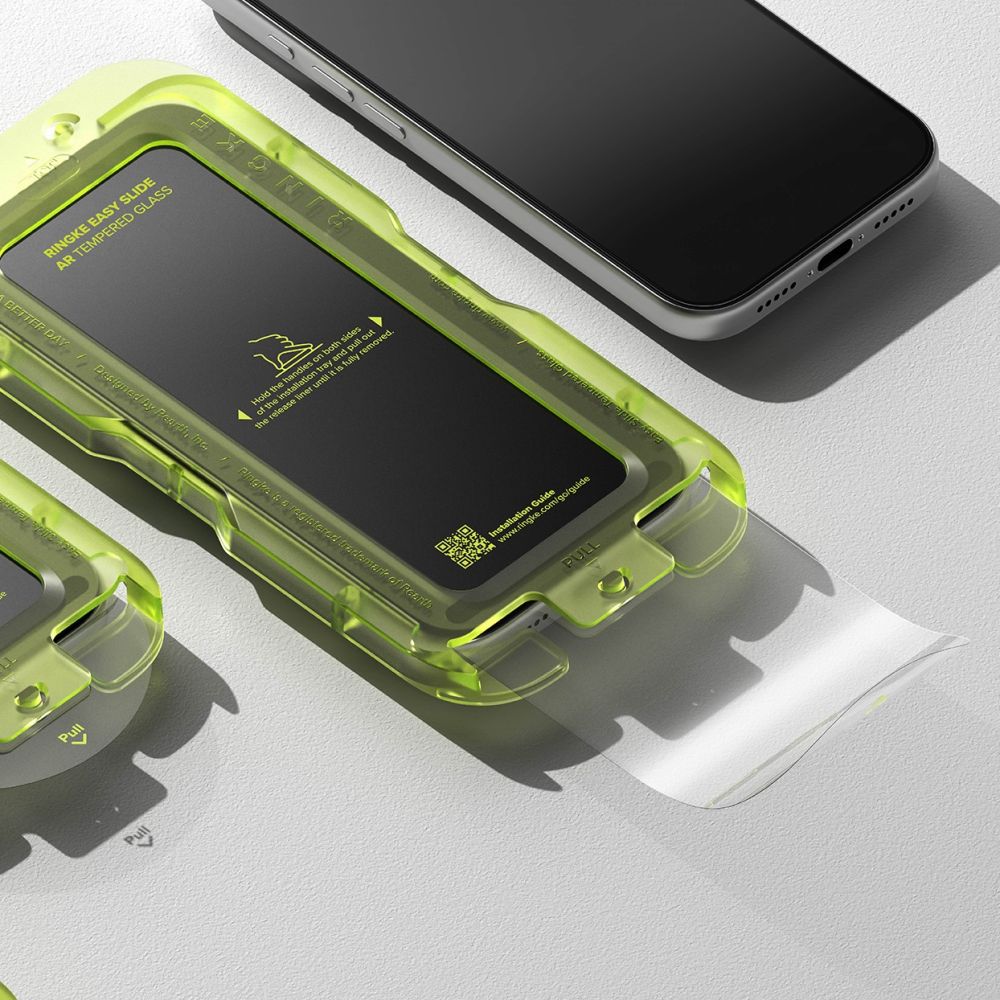 Ringke iPhone 17 Pro Max - Αντιχαρακτικό Γυαλί Οθόνης Αντιανακλαστική Επίστρωση - Easy Slide Anti - Reflective - Black