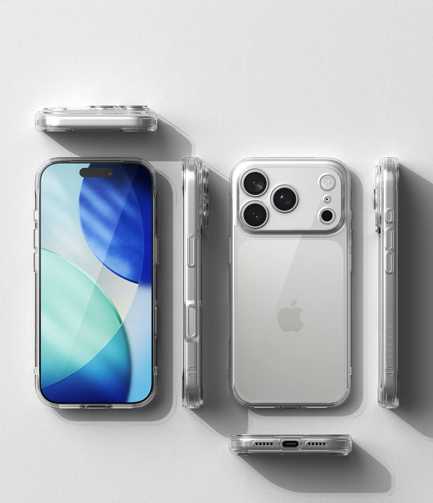 Ringke iPhone 18 Pro / iPhone 17 Pro - Σκληρή Θήκη με Πλαίσιο Σιλικόνης - Fusion - Διάφανη