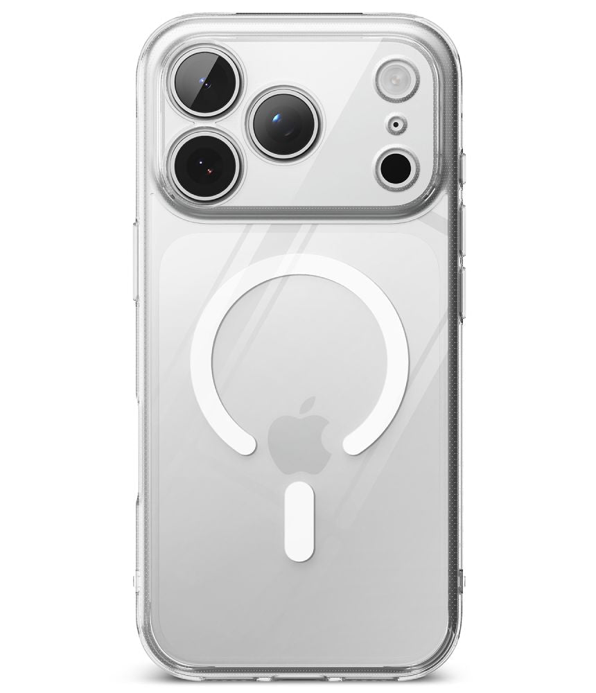 Ringke iPhone 18 Pro / iPhone 17 Pro - Σκληρή Θήκη με Πλαίσιο Σιλικόνης MagSafe - Fusion Magnetic - Clear