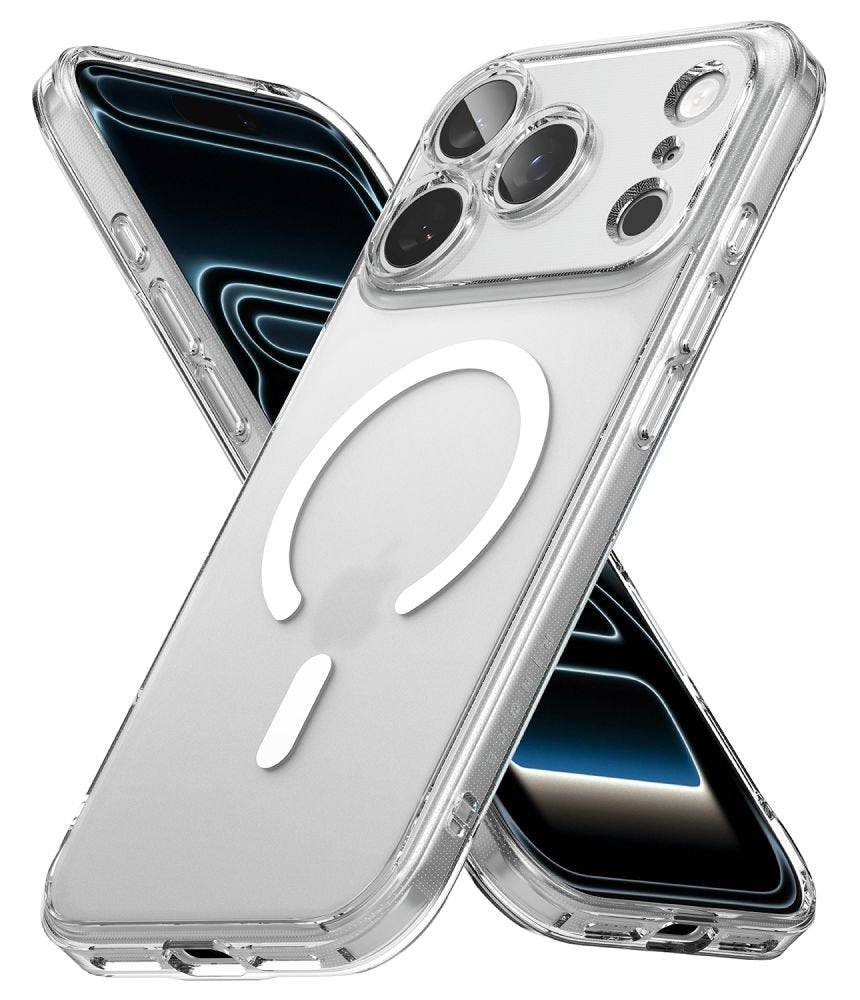 Ringke iPhone 18 Pro / iPhone 17 Pro - Σκληρή Θήκη με Πλαίσιο Σιλικόνης MagSafe - Fusion Magnetic - Matte Clear